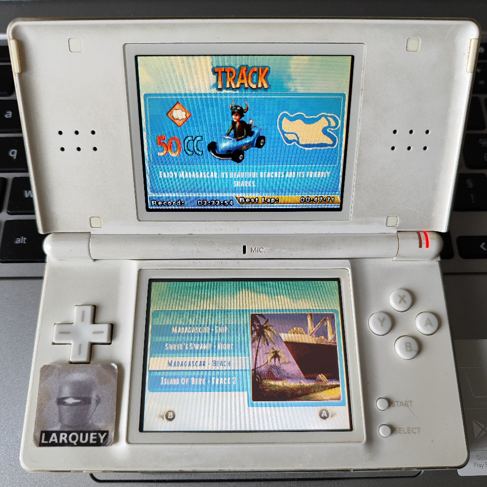Score on DreamWorks Super Star Kartz for Nintendo DS by Larquey | Lvl ...